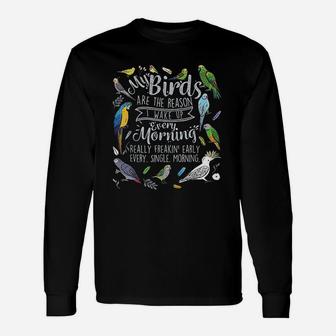Funny Pet Parrot Bird With Macaw Unisex Long Sleeve | Crazezy CA
