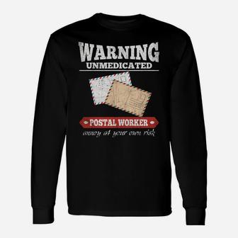 Funny Postal Worker Day Mailman Mail Carrier Tee Unisex Long Sleeve | Crazezy CA