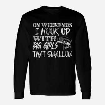 Funny Quote Fishing Unisex Long Sleeve | Crazezy