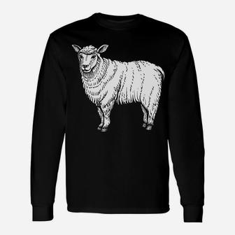 Funny Sheep Design I Know You Herd Me Sheep Lovers Unisex Long Sleeve | Crazezy