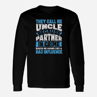 Funny Uncle Gifts From Niece And Nephew Unisex Long Sleeve | Crazezy AU