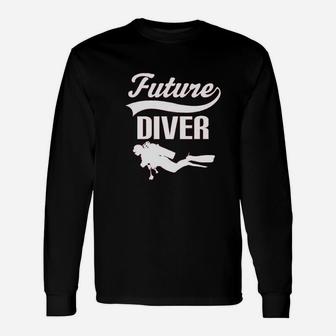 Future Diver Scuba Diving Long Sleeve T-Shirt - Thegiftio UK