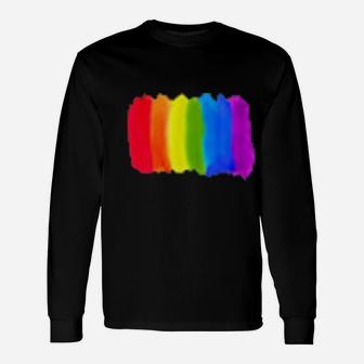 Gay Flag Pride Long Sleeve T-Shirt - Monsterry DE