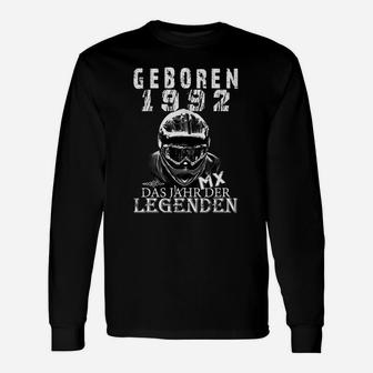 Geburtsjahr Herren Langarmshirts Legenden Motiv, Vintage Design - Seseable