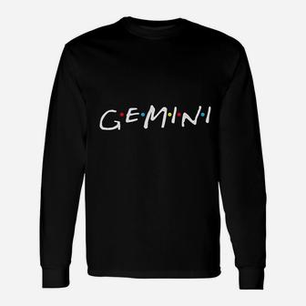 Gemini Zodiac Birthday Gifts For Women Horoscope Gemini Sign Unisex Long Sleeve | Crazezy DE