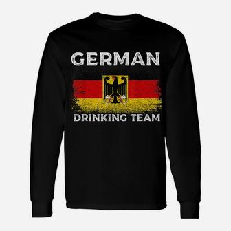 German Drinking Team - Germany Flag Oktoberfest German Unisex Long Sleeve | Crazezy AU