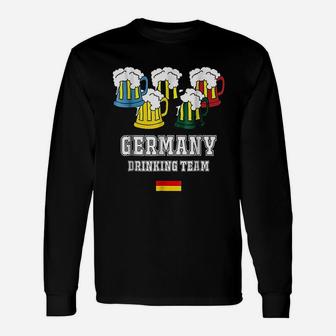 Germany Drinking Team Unisex Long Sleeve | Crazezy CA