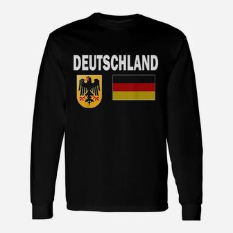 Germany German Flag Deutschland Love Gift Unisex Long Sleeve | Crazezy