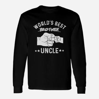 Get Promoted To Uncle Unisex Long Sleeve | Crazezy DE