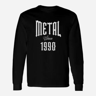 Gift For 31 Year Old Heavy Metal Music 1990 31St Birthday Unisex Long Sleeve | Crazezy CA
