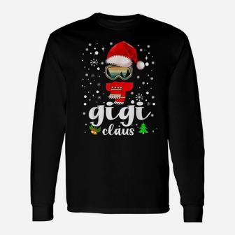 Gigi Claus Santa Claus Xmas Long Sleeve T-Shirt - Monsterry AU