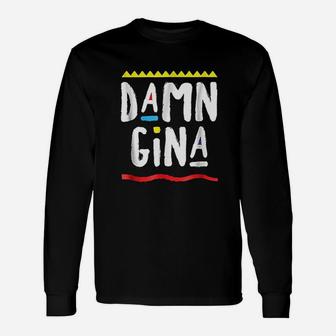 Gina 90s Style Hip Hop Do It For The Culture Long Sleeve T-Shirt - Thegiftio UK