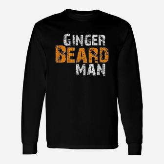 Ginger Beard Man Unisex Long Sleeve | Crazezy