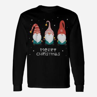 Gnome Gifts Merry Christmas - Christmas Gnome Unisex Long Sleeve | Crazezy UK