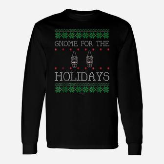 Gnome Holiday Ugly Funny Christmas Sweater Next Gen Shirt Unisex Long Sleeve | Crazezy