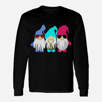 Gnome Hoodie Gnome Gift Chillin With My Gnomies Mythical Unisex Long Sleeve | Crazezy