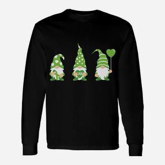 Gnome One Fights Alone Mental Health Awareness Green Ribbon Unisex Long Sleeve | Crazezy AU