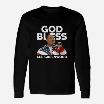God Bless Lee Greenwood Country Music Singer Usa Legend Long Sleeve T-Shirt - Thegiftio