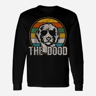 Goldendoodle - The Dood Vintage Retro Dog Shirt Unisex Long Sleeve | Crazezy AU