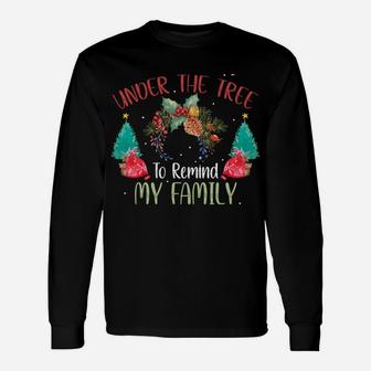 Gonna Go Lay Under The Tree To Remind My Family I'm A Gift Sweatshirt Unisex Long Sleeve | Crazezy
