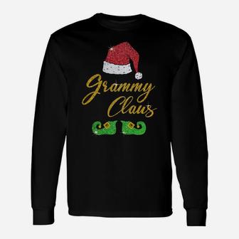 Grammy Claus Matching Family Group Christmas Costume Unisex Long Sleeve | Crazezy