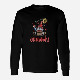 Grammy Gnome Valentines Gnome Long Sleeve T-Shirt - Monsterry DE