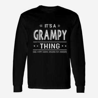 Grampy Thing Unisex Long Sleeve | Crazezy
