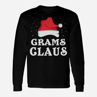Grams Claus Christmas Gift Cool Family Group Matching Pajama Unisex Long Sleeve | Crazezy AU
