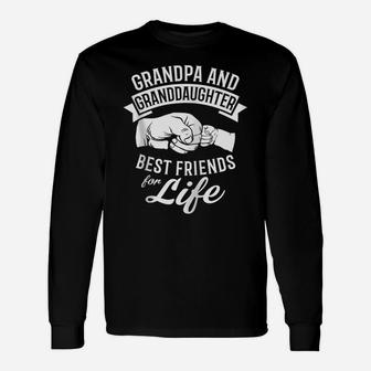 Grandpa And Granddaughter - Best Friends For Life Zip Hoodie Unisex Long Sleeve | Crazezy CA