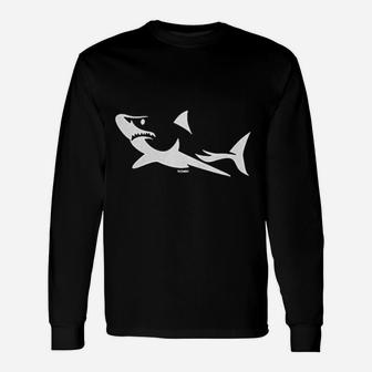 Great White Shark Unisex Long Sleeve | Crazezy UK