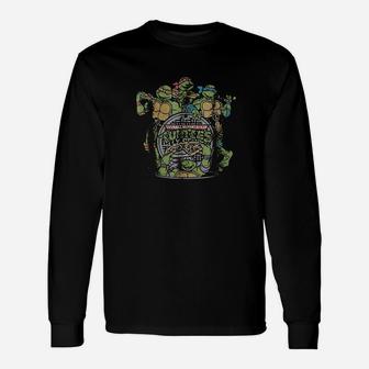 Group With Pizza In City Unisex Long Sleeve | Crazezy DE