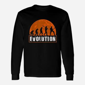 Guitarist Lover Human Evolution Long Sleeve T-Shirt - Thegiftio