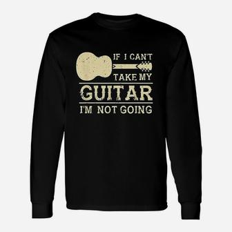 Guitarist Or Player Of A Guitar Unisex Long Sleeve | Crazezy DE