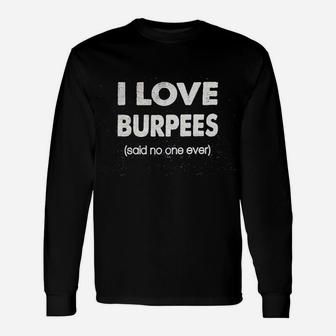 Gym Fitness Burnout Unisex Long Sleeve | Crazezy CA