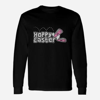 Haase Unlimited Hoppy Easter Happy Bunny Egg Unisex Long Sleeve | Crazezy CA