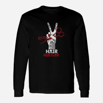Hair Barber Hair Stylist Hairdresser Gift Idea Unisex Long Sleeve | Crazezy