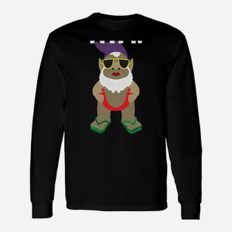 Hangin With My Gnomies Funny Gnome Gift Unisex Long Sleeve | Crazezy UK