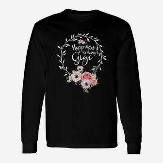 Happiness Is Being A Gigi Unisex Long Sleeve | Crazezy