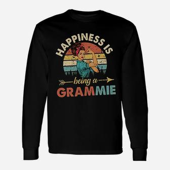 Happiness Is Being A Grammie Unisex Long Sleeve | Crazezy CA