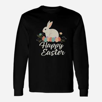 Happy Easter Bunny Unisex Long Sleeve | Crazezy