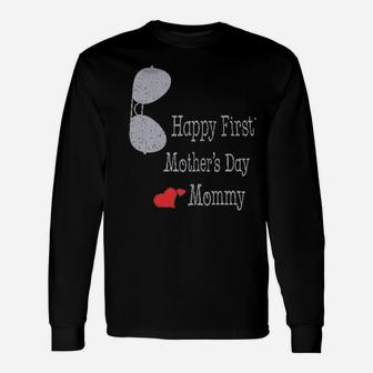 Happy First Fathers Day Daddy Unisex Long Sleeve | Crazezy AU