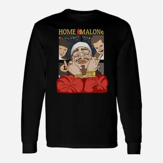 Home Malone Long Sleeve T-Shirt - Thegiftio UK