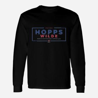 Hopps Wilde Ready To Make The World A Better Place Unisex Long Sleeve | Crazezy