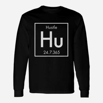 Hu Element Periodic Table Long Sleeve T-Shirt - Thegiftio
