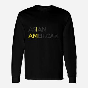 I Am Asian American Unisex Long Sleeve | Crazezy