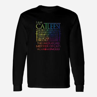 I Am The Catleesi Unisex Long Sleeve | Crazezy CA