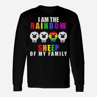 I Am The Rainbow Sheep Of My Family Lgbt-Q Gay Pride Unisex Long Sleeve | Crazezy