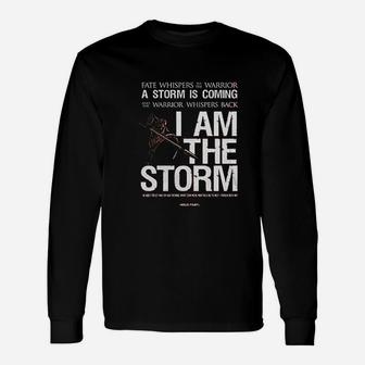 I Am The Storm Unisex Long Sleeve | Crazezy