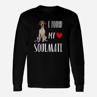 I Found My Soulmate American Dog Lover Unisex Long Sleeve | Crazezy CA
