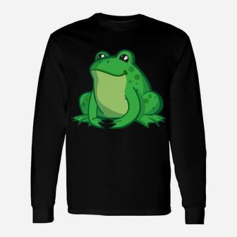 I Just Really Like Frogs Ok Funny Frog Quote Christmas Gift Unisex Long Sleeve | Crazezy AU